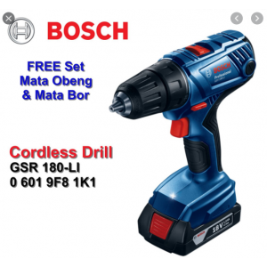 Bosch Cordless Drill GSR 180-LI